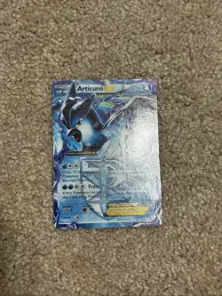 Pokemon TCG Articuno-EX Black and White Plasma Storm Holo Rare Card 25/135 - Image 1