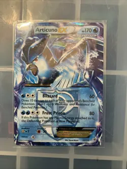 Pokemon TCG Articuno EX Ultra Rare Holo Card 25/135 Plasma Storm 2012 - Image 1
