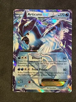 Pokemon TCG Articuno EX Ultra Rare Holo Card Plasma Storm 25/135 - Image 1