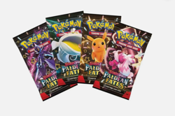 Pokemon: SV Paldean Fates- 4 Booster Pack Art Set- New/Factory Sealed - Image 1