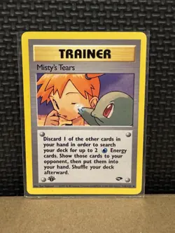 2000 Pokemon Gym Challenge - Misty’s Tears - 1st Edition Ungraded 118/132 - Image 1