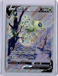 Celebi V 2021 Chilling Reign 245/264 Pokemon Full Art - Image 1