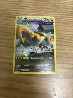 Dragonite 52/108 2015 XY Roaring Skies Pokemon Card TCG Full Art Holo Rare - NM - Image 1