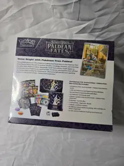 Pokemon TCG Paldean Fates Elite Trainer Box - Scarlet and Violet Sealed - Image 4