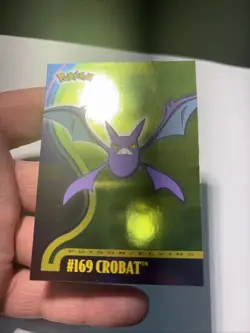 Crobat #169 - Silver Foil - Pokemon Topps Johto League Champions - Image 1