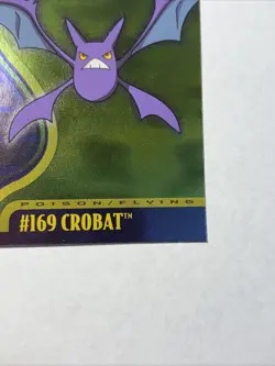 Crobat #169 - Silver Foil - Pokemon Topps Johto League Champions - Image 4