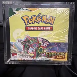 Evolving Skies Booster Box SEALED + Case Mint Pokemon Sword & Shield - Image 1