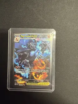 Mega Charizard EX 125/94 Full Art Phantasmal Flame Pokemon Card Mint Condition - Image 4