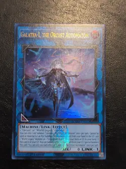 Yu-Gi-Oh! ULTRA RARE CARD GALATEA-I THE ORCUST AUTOMATON BLMM-EN052 1ST NM - Image 1