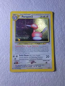 Pokemon TCG Neo Revelation Holo Porygon2 Card 12/64 Unlimited English Edition - Image 1