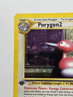 Porygon2 - 12/64 - Pokemon Neo Revelation 1st Edition Holo Rare Card WOTC MP - Image 2