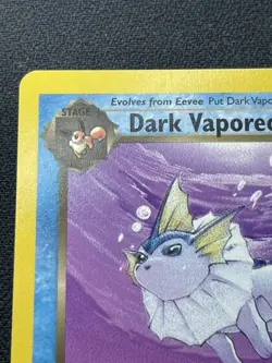 Pokemon Dark Vaporeon 45/82 Team Rocket Uncommon Non-Holo NM / LP - Image 2