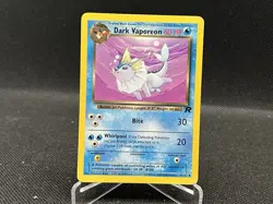 Dark Vaporeon 45/82 Non Holo Team Rocket - Pokemon Card - LP - Image 1