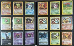 Pokemon Vintage Card Collection Lot Binder 54x Holos, WOTC, Charizard, Dark TTar - Image 1