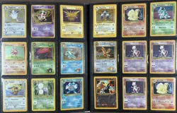 Pokemon Vintage Card Collection Lot Binder 54x Holos, WOTC, Charizard, Dark TTar - Image 2