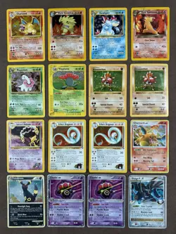 Pokemon Vintage Card Collection Lot Binder 54x Holos, WOTC, Charizard, Dark TTar - Image 4