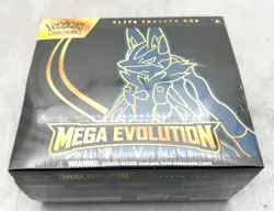 Pokemon Mega Evolution Lucario Elite Trainer Box TCG Factory Sealed ETB New - Image 1