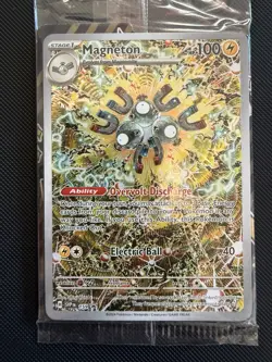 Pokemon TCG Magneton SVP 159 Promo Surging Sparks Sealed #2 - Image 1