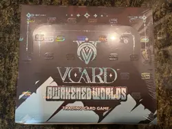 VCard Awakened Worlds Booster Box 1st Trading Card Game TCG CCG Waifu GamerSupps - Image 1