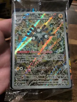 Pokemon TCG Magneton SVP 159 Surging Sparks Promo Card Sealed - Image 2