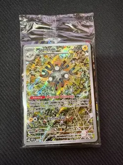 Pokemon TCG - SEALED Magneton SVP 159 - Surging Sparks Promo ETB - Image 1