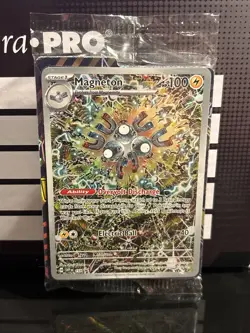 Pokemon TCG Magneton SVP 159 Surging Sparks Promo Card Sealed - Image 1
