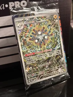 Pokemon TCG Magneton SVP 159 Surging Sparks Promo Card Sealed - Image 3