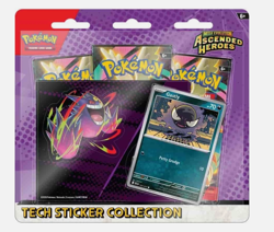 PRESALE Pokemon TCG Ascended Heroes 12x Tech Sticker Collection Ship 1/30 Sealed - Image 1