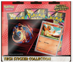 PRESALE Pokemon TCG Ascended Heroes 12x Tech Sticker Collection Ship 1/30 Sealed - Image 2