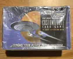 Star Trek: Next Generation - Customizable Card Game - Sealed Expansion Set Box - Image 1