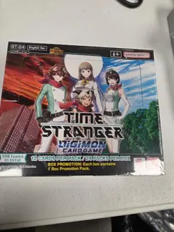 DIGIMON CARD GAME: Time Stranger Booster Box BT24 English Ver Sealed NEW IN HAND - Image 1