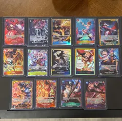 One Piece Tcg Card Lot of 14 - Image 1