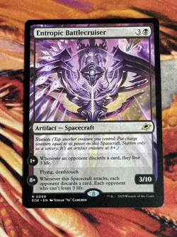 Entropic Battlecruiser Mtg Edge Of Eternities Magic The Gathering - Image 1