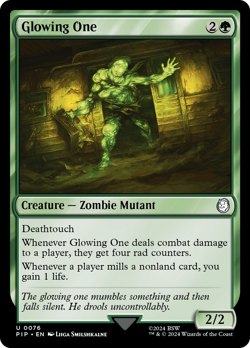 MTG - Glowing One [Fallout] Foil - Image 1