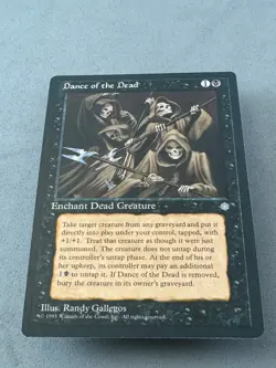 Dance of the Dead Ice Age MTG-Lightly Played Excellent-Vintage Magic - Image 3