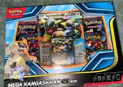 Pokemon TCG: Mega Kangaskhan ex Collection Factory Sealed Card Box 4 packs MINT - Image 1