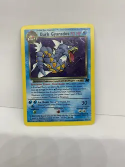 Dark Gyarados 8/82 Holo Team Rocket - WOTC Pokemon Card MP/LP - Image 1