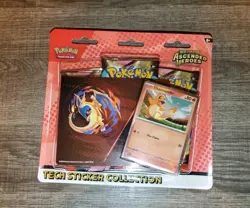 Pokemon TCG Ascended Heroes Tech Sticker Collection Charmander Promo In Hand - Image 1
