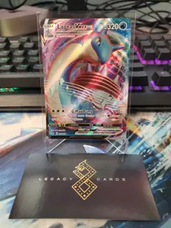 Lapras VMAX 050/202 - Sword & Shield Base Set Ultra Rare - Pokemon TCG (NM) - Image 1