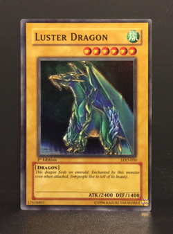 Luster Dragon 1. Auflage | Super Rare | LOD | moderat bespielt Yu-Gi-Oh - Image 1