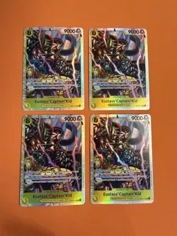 Eustass "Captain" Kid Playset - OP10-112 x4 set - PRB02 Reprint - One Piece TCG - Image 1