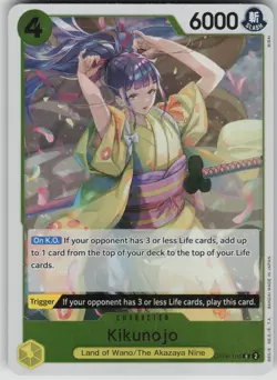 One Piece TCG Kikunojo R Wings of the Captain OP06-104 - Image 1