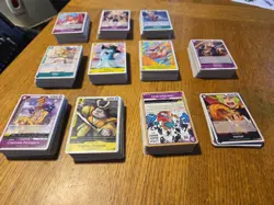 One Piece TCG C & UC 600 Bulk Lot NM ENGLISH - OP 03 through OP 12 And ST 09 - Image 2