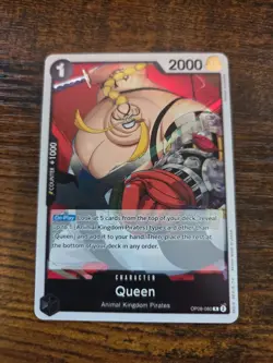 OP08-080 Queen One Piece CCG - Image 1