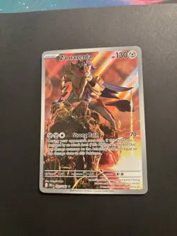 Zamazenta - Illustration Rare SV10: Destined Rivals 201/182 NM Pokemon Card - Image 1