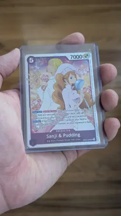 Sanji & Pudding EB02-035 Extra Booster: Anime 25th Collection Foil One Piece - Image 1