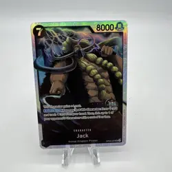 Jack OP08-084 (Super Rare) Two Legends ONE PIECE Card Near Mint English - Image 1