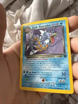 DARK GYARADOS Pokemon Card - WOTC - Team Rocket - 25/82 - NM/Mint - Image 1
