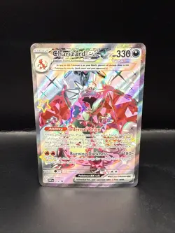 Pokemon Card TCG - Charizard ex SVP 074 Black Star Promo Scarlet & Violet - Image 3