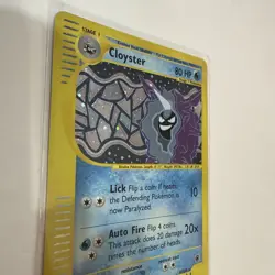 Pokemon TCG Cloyster Expedition Base Set Holo Rare Card 8/165 - Image 4